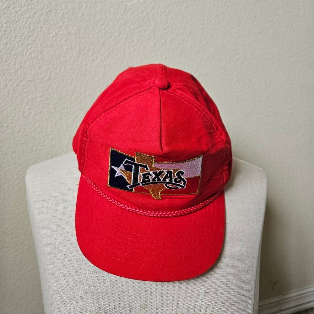 Red Texas Trucker Hat Snapback